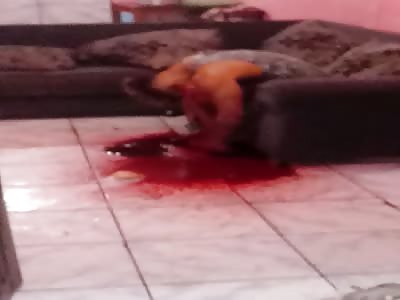 Brutal Murdered man