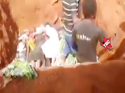 Massacre by civil war in cameroon, mass burial of civilians in garbuh