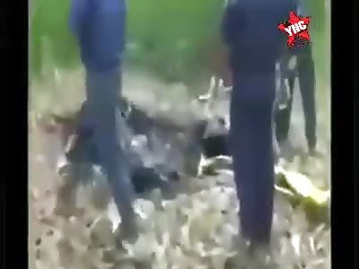 Muslims Men Set on Fire... Burned to Ashes