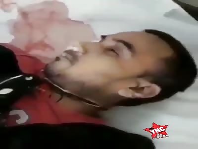 Murdered man with cut throat