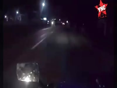 Suicide?  Man hit by truck