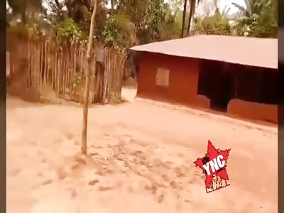 Brutal massacre of civilians in biafraland