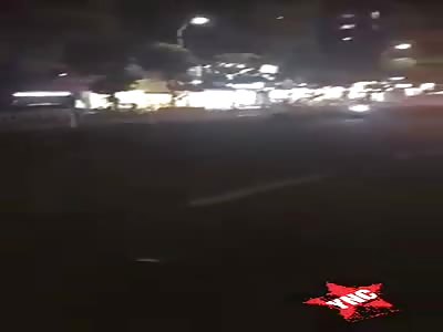 Beware, stupid woman on motorcycle