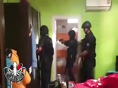 Armed man shot dead by police officers