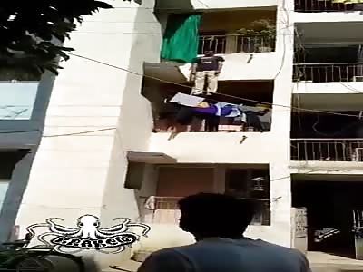 It's a good day to die, The man commits suicide hanging