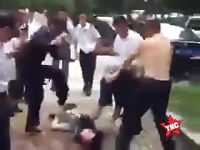 China, brutally hitting citizens is its normal routine