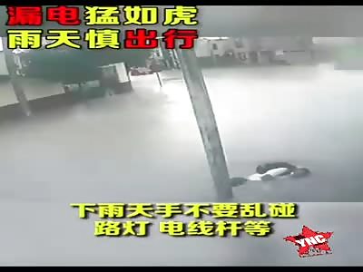 compilation, people die from electric shock