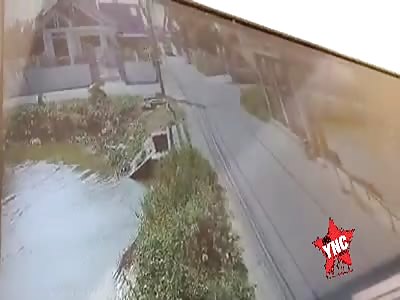 motorcyclist crushed by truck