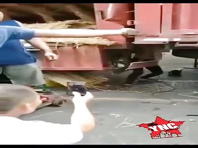 dies crushed by trucks