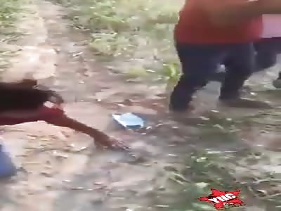 young beaten by jealous husband