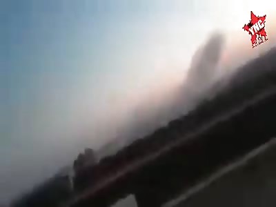 timing of execution of Russian fighter jets in northeast Idlib