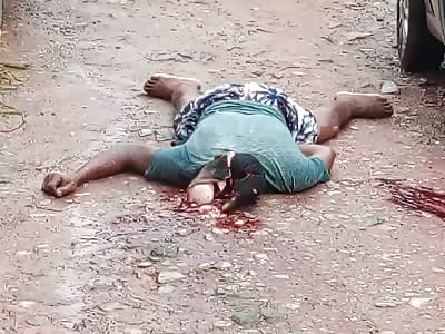 brutal murder, man with smashed head