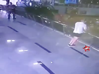 crazy man commits suicide