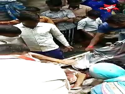 the head of the Dalit village of Bansgaon, shot dead