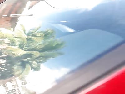 man shot in the head