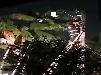 suicide, electrocuted man