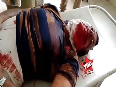 the man was killed, shot