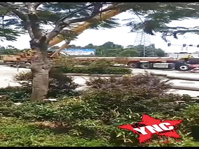 a bad day, shocking car accident