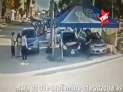 man is stabbed, by angry father