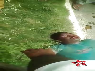 Suicide, Corpse of young man.