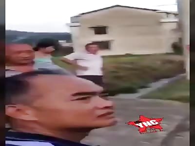 Tragic accident, cargo truck