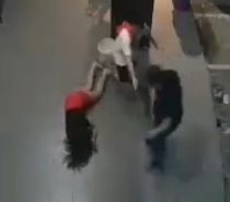 Red Miniskirt Pretty Girl Savagely Beaten by BF