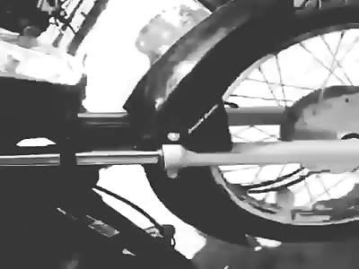 Fat guy murdered in the middle of the street.