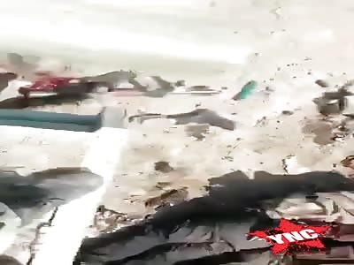 Aftermath of the attack by Artsakh's army.