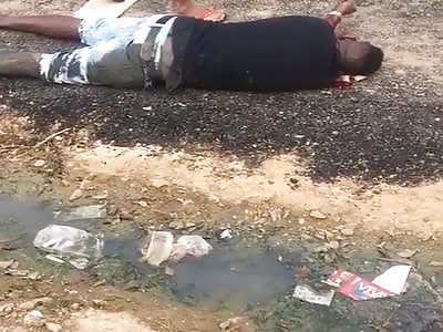 Man killed with headshots.