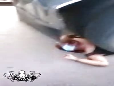 Colombia,brutal accident, moto vs truck