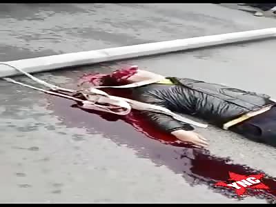 Man Dies hit by Utility Pole.