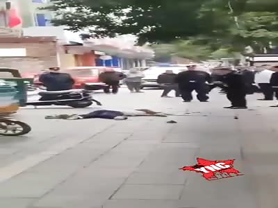 sad woman jumped to her death