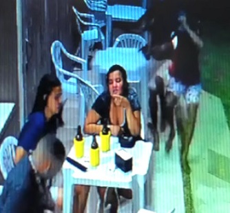 Brutal...Quick Headshot from Behind