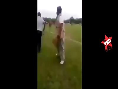 MOTORCYCLES EXECUTE A YOUNG FOOTBALL PLAYER IN VERACRUZ