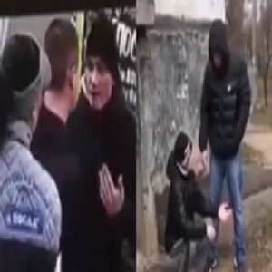 Guy Kicks Female Employee In The Face