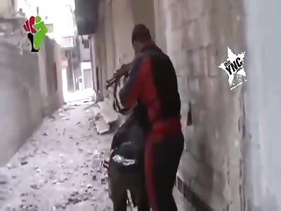 Ouch, get shot in the hand