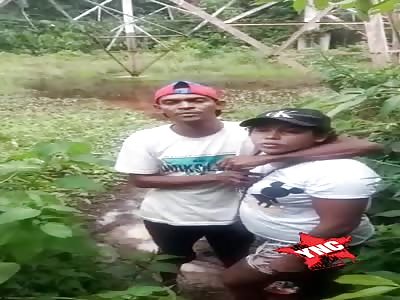 Execution of the girl, gang dispute, (full video)