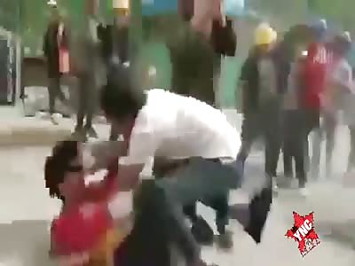 A pitched battle in the work zone