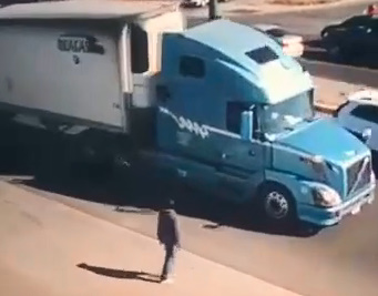 Young Dives Under The Truck 