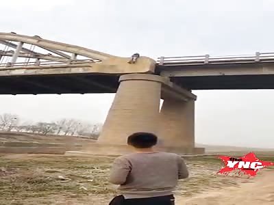 man jump to his death