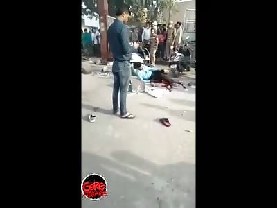 Consequences of gas explosion