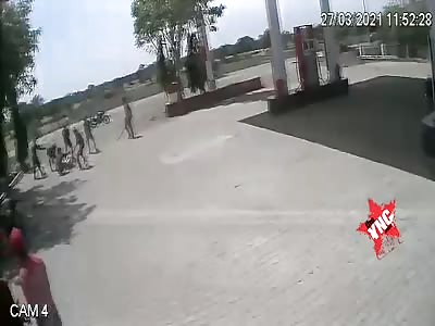 Young man brutally beaten