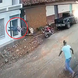 Electrocuted Worker Falls To His Death