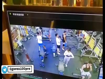 Brutally beaten in the gym