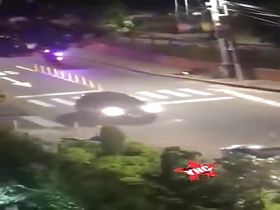 STUDENT IS KILLED BY COLOMBIA'S NATIONAL POLICE(TWO ANGLE)