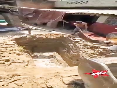 Covid-infected corpse burial