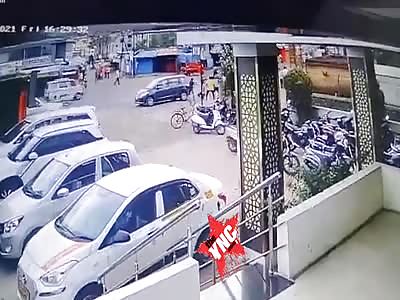 Joven brutalmente hackeado