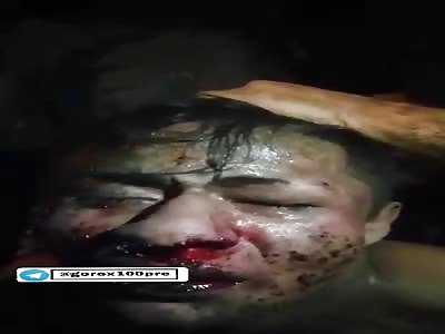 The man was brutally beaten after stabbing a taxi driver