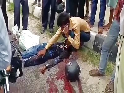 This man don't want to live anymore