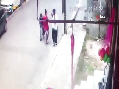 Turkish man fills his wife with bullets